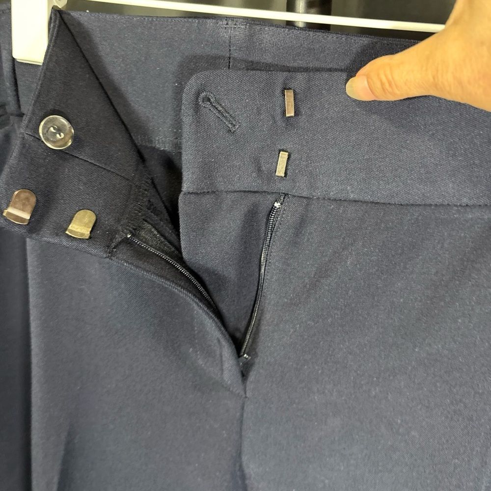 Anne Klein Blue Straight Leg Pants Sz 16 - Picture 9 of 9